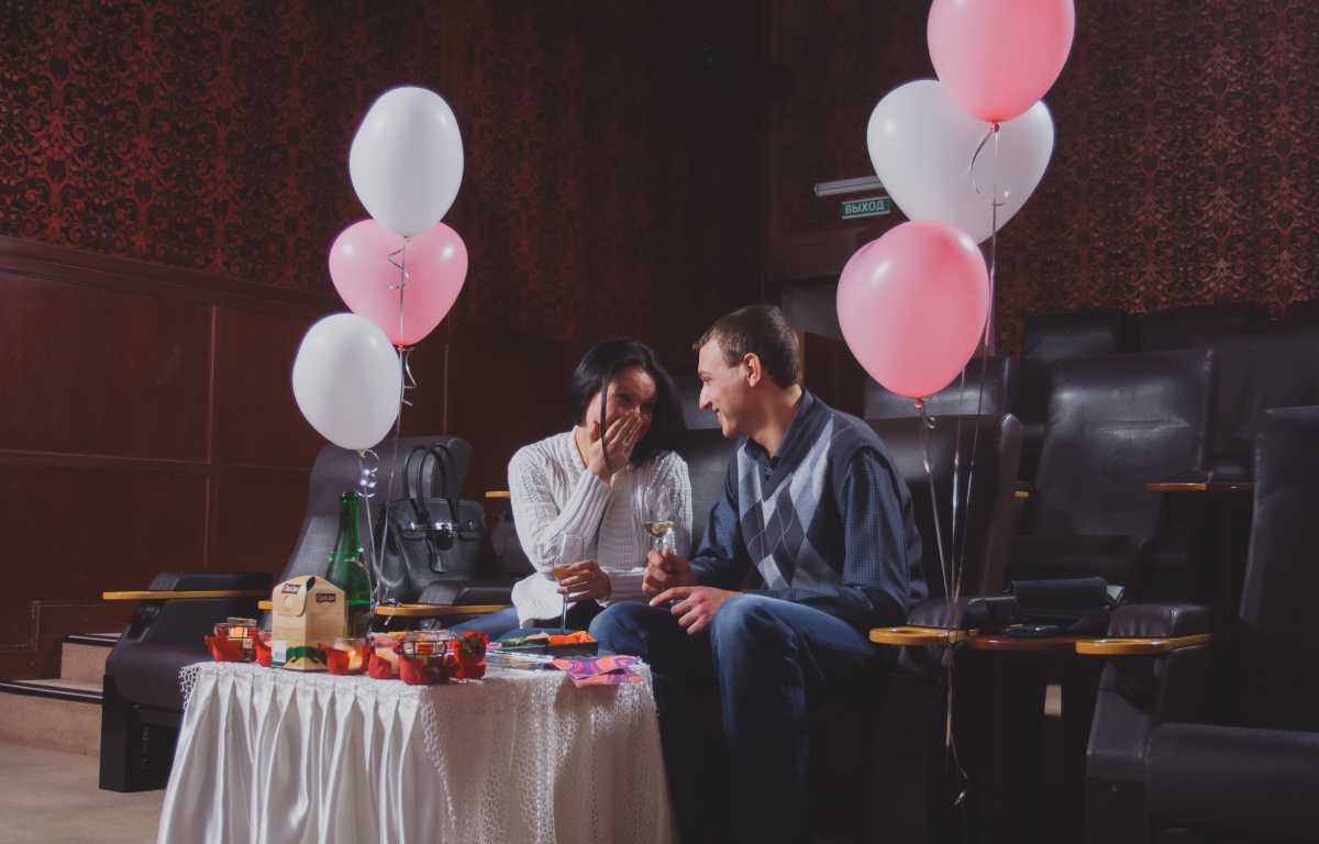 Романтическое свидание в кинотеатре в Сочи